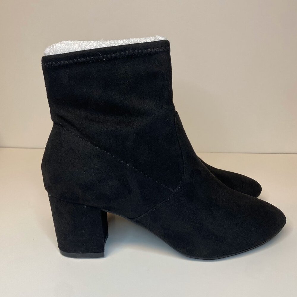 CHARTER CLUB WOMENS BLACK BOOTIES SIZE 7.5 #0002